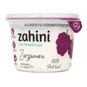 ZAHINI ZARZAMORA YOUGURT VEGANO SIN AZÚCAR REFINADA